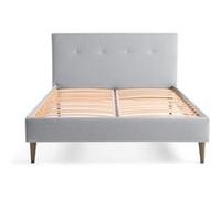 Bestmobilier Monet 160x200 - Gris