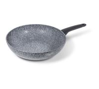 Moneta 0009074328 Poêle Wok/Poêle À Frire Rond Gris
