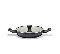 Moneta 0013685401 Poêle en aluminium, Noir, 24 cm