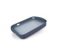 Moneta Aria Finegres, Plat à lasagne pour Four, Plat à Gratin avec revêtement naturel et anti-adhésif, Utilisable au Four, Lavable au Lave-vaisselle, 35x25 cm