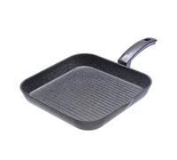 Moneta Etnea, Carré, Poêle à griller, Noir, Artech Stone, Etnea, Aluminium