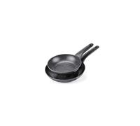 Moneta Formidabile Stone Set di 2 padelle antiaderenti 24-28cm, anche per induzione, 100% made in Italy