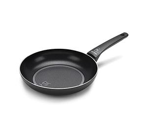 Moneta Recy Poêle à induction, surface en matériaux recyclés, revêtement antiadhésif et anti-rayures, tous feux, Lavable au lave-vaisselle, 26 cm