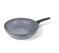 Moneta Symphonie Wok 28 cm également pour induction, renforcé avec des particules minérales. Fabriqué en Italie