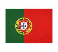 Monetais 1 Paquet de Drapeau du Portugal pour Capot de Voiture, décor réutilisable en Polyester Extensible pour Les défilés, Convient à la Plupart des véhicules