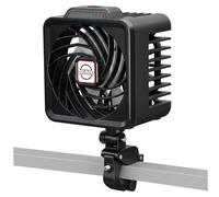 Monetais 1 Paquet de Ventilateur de voiturette Golf Rechargeable à Clipser avec 4 Vitesses