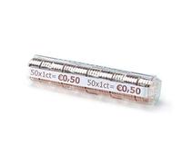 Monetique L100TC001 Paquet de 100 étuis monnaie 0,01 euro