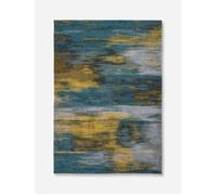 Monetti design - Tapis contemporain Atlantic - Bleu Nymphéa - 140 x 200 CM