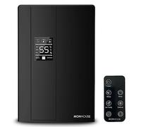 MONHOUSE Déshumidificateur de qualité supérieure pour la maison - Réservoir de 2200 ml - Télécommande - Affichage LED en mode veille et dégivrage - Minuterie 24 heures et arrêt automatique lorsque le