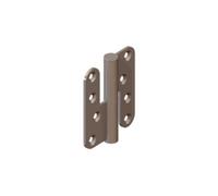 MONIN 632 080 - Paumelle droite 100 x 70 mm - Inox brossé
