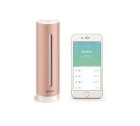 Netatmo Capteur de qualité de l'air Healthy Home Coach – Température, Humidité, Bruit, CO2 – Rose