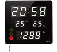 Orium Mesureur de CO2 et horloge Quaelis 18 – Moniteur d'air