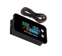 Moniteur de batterie de, testeur de tension numérique 7-100 V avec affichage LCD de la capacité, fonction d ' alerte et panneau compact pour voitures, voiturettes de golf, indicateurs de capacité