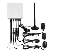 Moniteur de compteur de kWh d'énergie à mesure bidirectionnelle triphasée | Transformateur de courant à pince de puissance 80A 120A 300A 500A(300A CT)