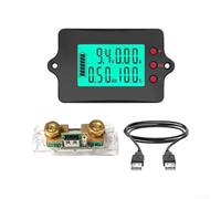 Moniteur de pour puissance LCD 8-120V avec Shunt 100A Moniteur(Monochrome screen)