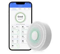 Moniteur de qualité de l'air 9-en-1 AQS1, PM1/2.5/10, CO2, température, WiFi