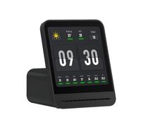 Moniteur de Qualité de l'Air, Détecteur d'air, capteur de température et d'humidité, moniteur de qualité du CO2(Zwart)