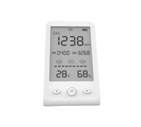 Moniteur de Qualité de l'Air, Détecteur de CO2, de température et d'humidité 3 en 1, moniteur de qualité de l'air, analyseur de gaz avec écran LCD