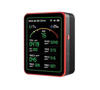 Moniteur de Qualité de l'Air, Détecteur de qualité de l'air 15 en 1, testeur de température et d'humidité, moniteur de qualité de l'air, testeur de CO2