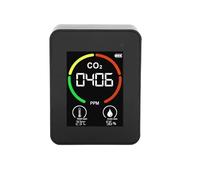 Moniteur de Qualité de l'Air, Détecteur de qualité de l'air Détecteur de CO2 Moniteur de qualité de l'air Thermomètre Hygromètre