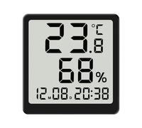Moniteur de température ambiante numérique magnétique avec | Capteur d'humidité domestique pour maison, chambre à coucher, cuisine, salon, serre, salle de bain