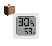 Moniteur de Température et Humidité Domestique, Hygromètre Numérique Précis, Petit Thermomètre d'Intérieur, Jauge d'Humidité Numérique, Thermomètre Portable Confortable