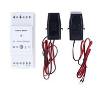Moniteur D'énergie Intelligent pour ZigBee KWh 90-250VAC, Compteur de Consommation d'électricité Domestique avec Transformateur de Courant à Pince 80A