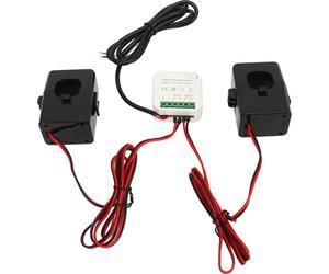 Moniteur d'énergie WiFi Smart Compteur d'électricité à pince monophasé avec 2 transformateurs de courant 200ACT 90?250VAC