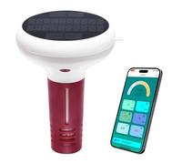 Moniteur intelligent wifi pH/chlore/sel/ORP/TDS/EC/temp pour piscine | 7 en 1, Alimentation solaire ; flottante, entièrement étanche, application Tuya, manuel d'instructions en anglais