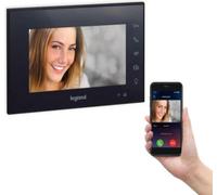 Moniteur intérieur Wi-Fi Legrand 7″ avec bloc d'alimentation 369435, 1 pièce.