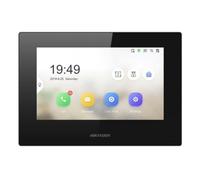 Hikvision Moniteur pour interphone vidéo - Ecran TFT de 7" - Audio Bidirectionnel - TCP/IP, SIP - Pas de Connexion avec l'application Mobile - Montage en Super