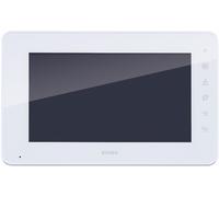 VIMAR K42912 Moniteur supplémentaire couleur LCD 7" mains libres avec clavier capacitif pour kit portier-vidéo en saillie, alimentation standards EU, EK, US et AUet attaches pour fixation murale