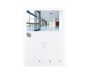Moniteur Mini mains libres avec phonie full-duplex et écran couleur 4.3" - COMELIT 6721W/BM