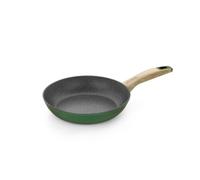 MONIX Amazonia | Poêle 24 cm, aluminium forgé, antiadhésif trois couches, sans PFOA, fond full induction, poignées en bakélite et