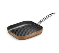 Poêle à Grilller avec Rayures M740030 Grill 28 cm Marron Noir