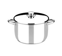 MONIX Optima | Marmite avec couvercle 22 cm, inox 18/10, fond triple diffuseur, tous feux dont induction