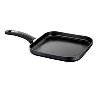 Monix Resistent Plus | Gril Carré sans Rainures 28 cm, Fabriquée en Aluminium avec Antiadhésif Innovations sans PFOA, Compatible Toutes Sources de Chaleur Incluse Induction
