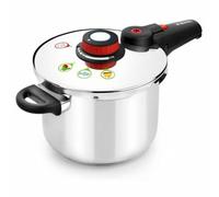 MONIX Selecta | Autocuiseur en Acier Inoxydable Moderne 6 Litros Argent