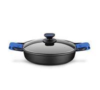 MONIX Solid+ | Faitout Bas 32 cm, avec Couvercle en Verre
