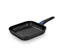 MONIX Solid+ | Gril Carré en Fonte d’Aluminium | Compatibles Toutes Sources de Chaleur, Tous Feux Dont Induction, Antiadhésif Innovations sans PFOA