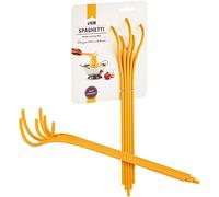 Monkey Business Cuillère à spaghetti / fourchette à pâtes en plastique blanc brillant Passe au lave-vaisselle 1 pièce Accessoires de cuisine originaux
