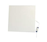 Monkey Ladder Panneau LED 60 x 60, 28 W, 3000 K, 150 lm/w, cadre blanc, driver inclus, idéal pour l'éclairage dans les bureaux et les espaces commerciaux.