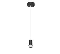 monkey ladder Suspension - Abat-jour avec base E27, couleur noire, dimensions de 10 x 10 cm, idéal pour une décoration moderne et fonctionnelle