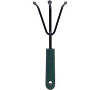 MonMobilierDesign LITTLE Cultivateur 3 dents outil à main de jardinage avec manche court G