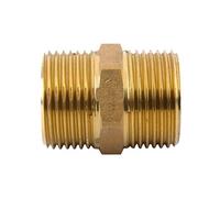 MonMobilierDesign Mamelon laiton égal mâle mâle à visser Ø 1/2" - lot de 10