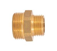 MonMobilierDesign Mamelon laiton réduit mâle mâle à visser Ø 1/2" x 3/4" - à l'unité