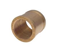 MonMobilierDesign Manchon en laiton sphérique femelle à visser Ø 3/8" - à l'unité