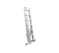 MonMobilierDesign XTRA Echelle transformable en aluminium 3 plans 7 marches