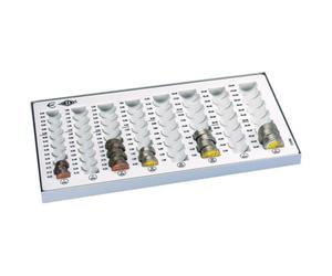 Monnayeur compact, capacité: 246,40 EUR, gris lumière