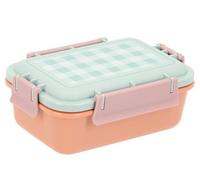 Monnëka Boîte Repas Enfant Hermétique 4 Clips Sans BPA | Apricot 900ml